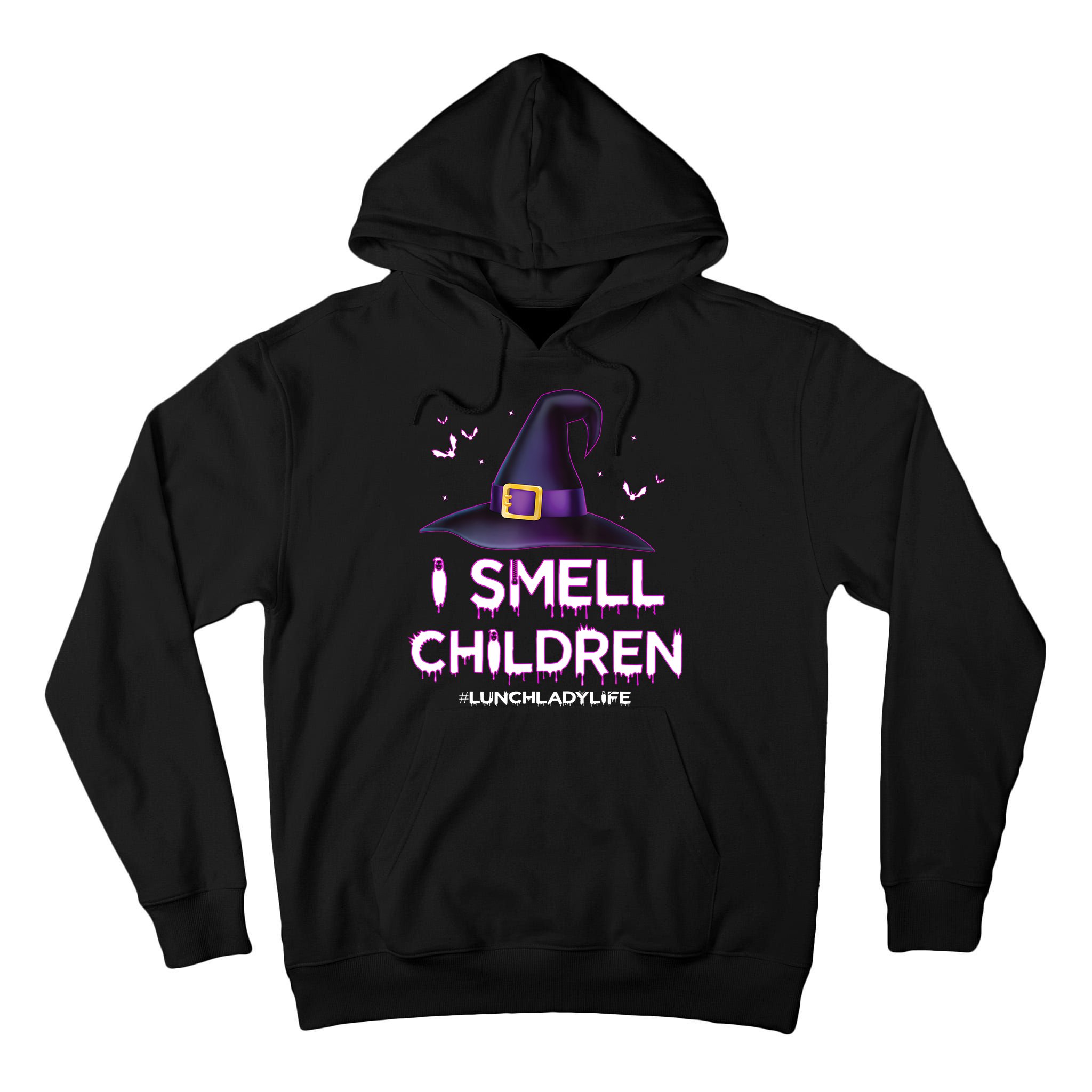 I Smell Children Lunch Lady Life Halloween For Lunch Lady Tall Hoodie