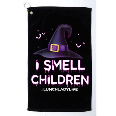 I Smell Children Lunch Lady Life Halloween For Lunch Lady Golf Towel