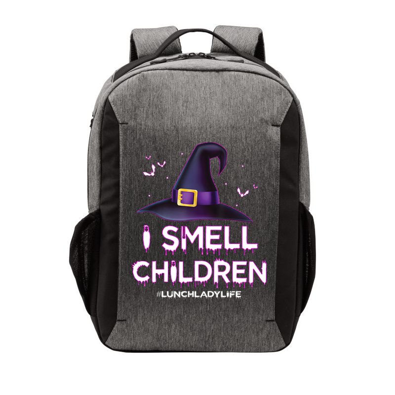 I Smell Children Lunch Lady Life Halloween For Lunch Lady Vector Backpack