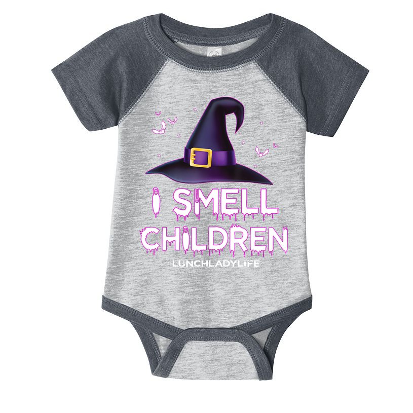 I Smell Children Lunch Lady Life Halloween For Lunch Lady Infant Baby Jersey Bodysuit