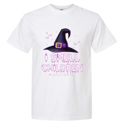 I Smell Children Lunch Lady Life Halloween For Lunch Lady Garment-Dyed Heavyweight T-Shirt