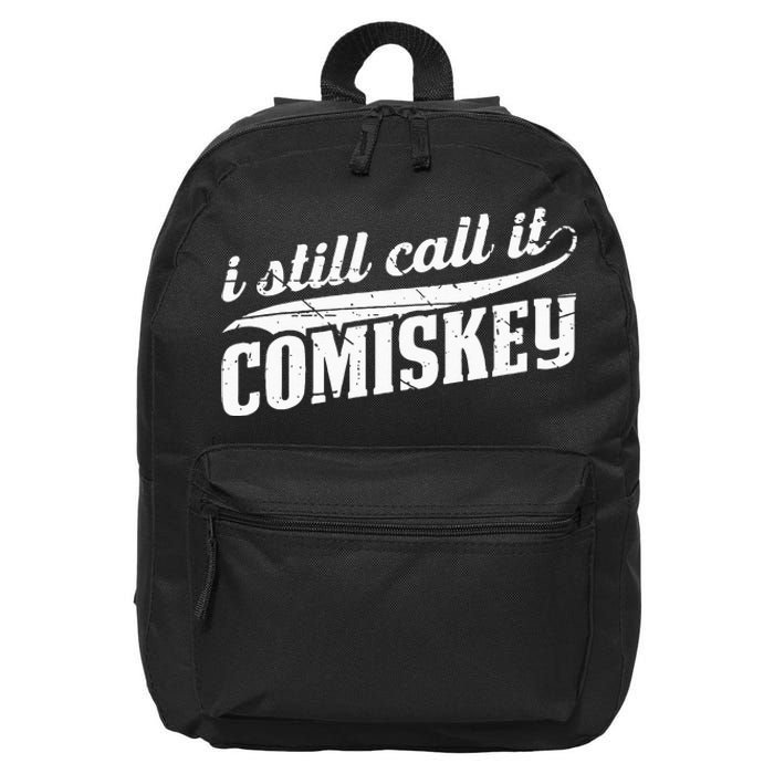 I Still Call It Comiskey Baseball Lovers 16 in Basic Backpack