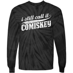 I Still Call It Comiskey Baseball Lovers Tie-Dye Long Sleeve Shirt