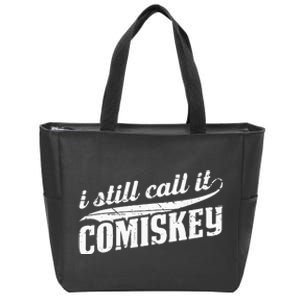 I Still Call It Comiskey Baseball Lovers Zip Tote Bag