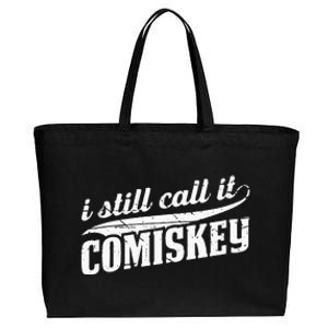 I Still Call It Comiskey Baseball Lovers Cotton Canvas Jumbo Tote