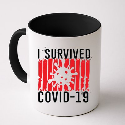 I Survived Covid19 Distressed Mug