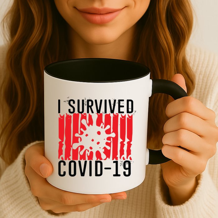 I Survived Covid19 Distressed Mug