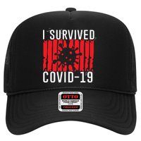 I Survived Covid19 Distressed Trucker Hat