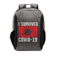 I Survived Covid19 Distressed Vector Backpack