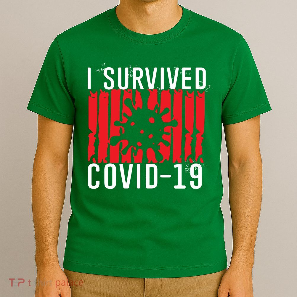 I Survived Covid19 Distressed T-Shirt