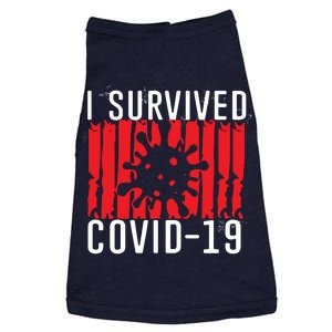 I Survived Covid19 Distressed Doggie Tank