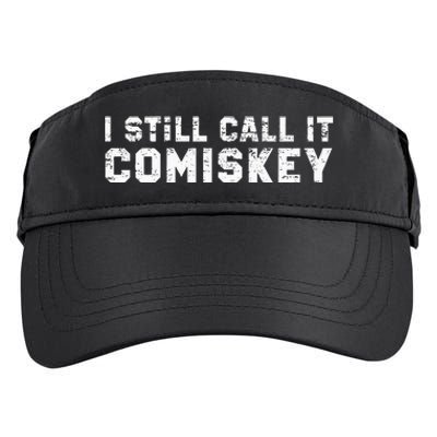 I Still Call It Comiskey Chicago Baseball Vintage Adult Drive Performance Visor