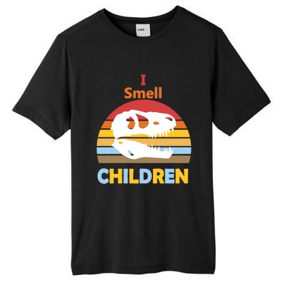 I Smell Children Dinosaur Tmeaningful Giftrex For Funny Scary Halloween Gift Tall Fusion ChromaSoft Performance T-Shirt