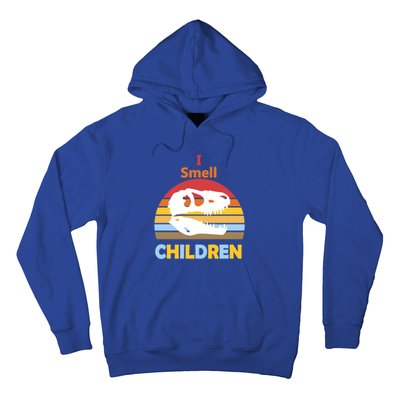 I Smell Children Dinosaur Tmeaningful Giftrex For Funny Scary Halloween Gift Hoodie