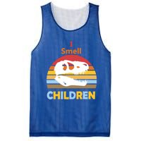 I Smell Children Dinosaur Tmeaningful Giftrex For Funny Scary Halloween Gift Mesh Reversible Basketball Jersey Tank