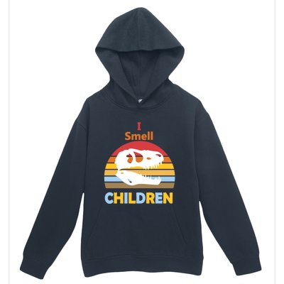 I Smell Children Dinosaur Tmeaningful Giftrex For Funny Scary Halloween Gift Urban Pullover Hoodie