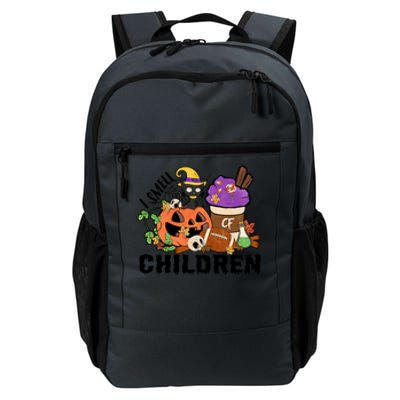 I Smell Children Funny Witches Halloween Party Costume Gift Daily Commute Backpack