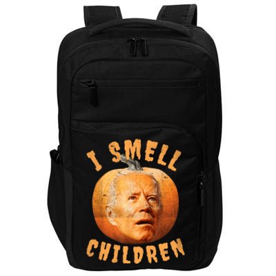 I Smell Children Anti Joe Biden Funny Witches Halloween Impact Tech Backpack