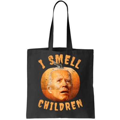 I Smell Children Anti Joe Biden Funny Witches Halloween Tote Bag