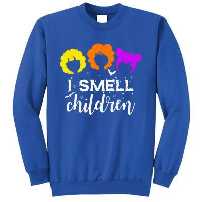 I Smell Children Halloween Funny Witches Sweatshirt