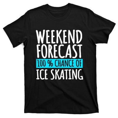 Ice Skating Coach Figure Skater Skates Sport T-Shirt