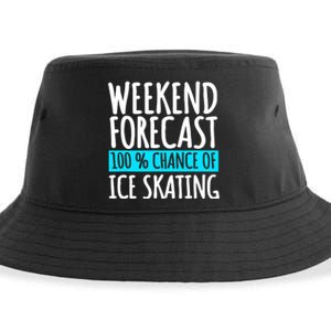 Ice Skating Coach Figure Skater Skates Sport Sustainable Bucket Hat