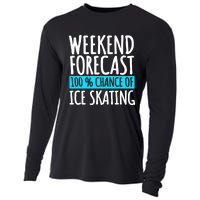 Ice Skating Coach Figure Skater Skates Sport Cooling Performance Long Sleeve Crew