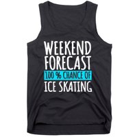 Ice Skating Coach Figure Skater Skates Sport Tank Top