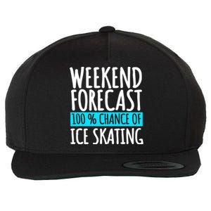 Ice Skating Coach Figure Skater Skates Sport Wool Snapback Cap