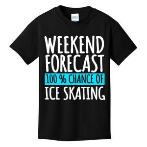 Ice Skating Coach Figure Skater Skates Sport Kids T-Shirt