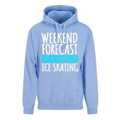 Ice Skating Coach Figure Skater Skates Sport Unisex Surf Hoodie