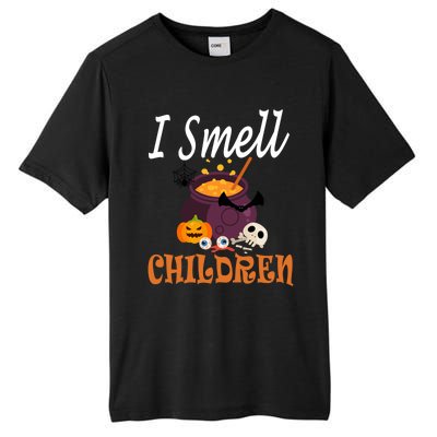 I Smell Children For Funny And Scary Halloween Gift Tall Fusion ChromaSoft Performance T-Shirt