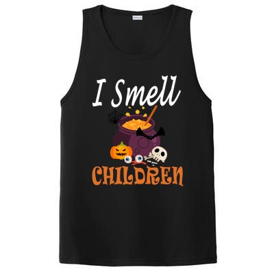 I Smell Children For Funny And Scary Halloween Gift PosiCharge Competitor Tank