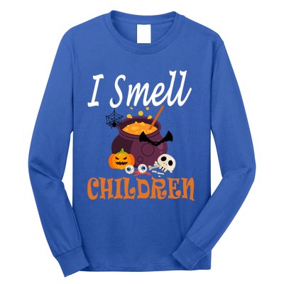 I Smell Children For Funny And Scary Halloween Gift Long Sleeve Shirt