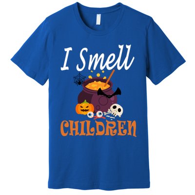 I Smell Children For Funny And Scary Halloween Gift Premium T-Shirt