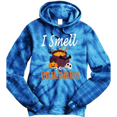 I Smell Children For Funny And Scary Halloween Gift Tie Dye Hoodie