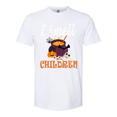 I Smell Children For Funny And Scary Halloween Gift Softstyle CVC T-Shirt