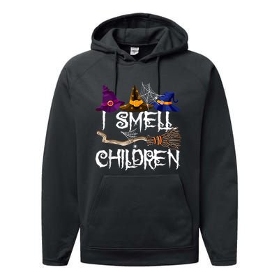 I Smell Children Funny Witches Halloween Party Costume Performance Fleece Hoodie