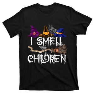 I Smell Children Funny Witches Halloween Party Costume T-Shirt