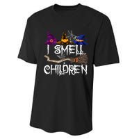 I Smell Children Funny Witches Halloween Party Costume Performance Sprint T-Shirt