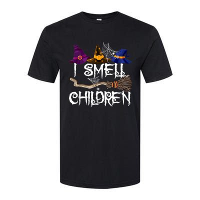 I Smell Children Funny Witches Halloween Party Costume Softstyle CVC T-Shirt