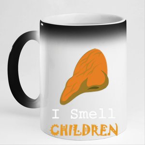 I Smell Children For Funny And Scary Halloween Gift 11oz Black Color Changing Mug