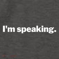 IM Speaking Cool Gift Vector Backpack