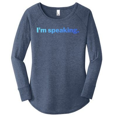 IM Speaking Cool Gift Women's Perfect Tri Tunic Long Sleeve Shirt