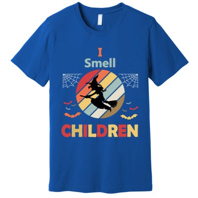 I Smell Children For Funny And Scary Halloween Gift Premium T-Shirt