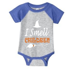 I Smell Children For Funny And Scary Halloween Gift Infant Baby Jersey Bodysuit