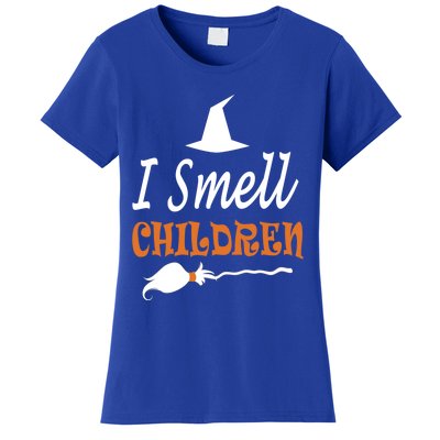 I Smell Children For Funny And Scary Halloween Gift Women's T-Shirt