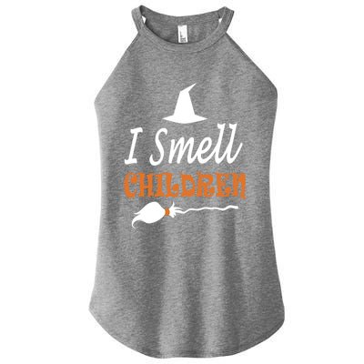 I Smell Children For Funny And Scary Halloween Gift Women's Perfect Tri Rocker Tank