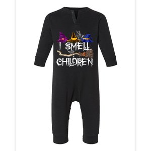 I Smell Children Funny Witches Halloween Party Costume Infant Fleece One Piece