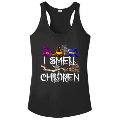 I Smell Children Funny Witches Halloween Party Costume Ladies PosiCharge Competitor Racerback Tank